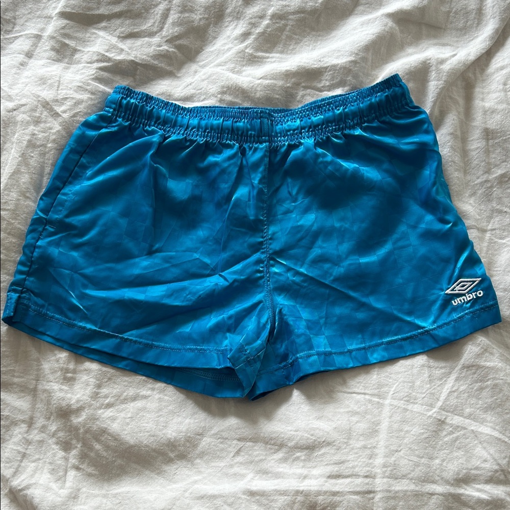 Iconic classic short umbro shorts in blue jewel (3” inseam)